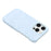 For iPhone 14 Pro Max Case Velvet Texture Leather + PC Phone Back Cover - Blue - 5