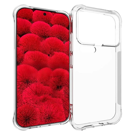 WANLONFENG For Xiaomi 17 Pro Case  WL Series 2.0mm Clear TPU Cover with Tempered Glass (Big Lens Hole) - Transparent - 2
