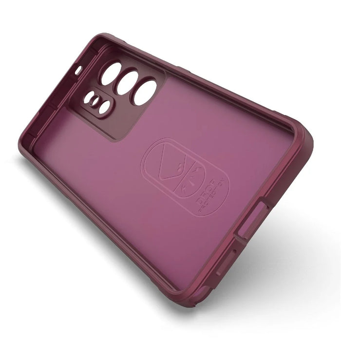 For Samsung Galaxy S26 Ultra Case Anti-Drop Soft TPU Rugged Phone Back Cover - Wine Red - 3