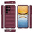 For Samsung Galaxy S26 Ultra Case Anti-Drop Soft TPU Rugged Phone Back Cover - Wine Red - 4