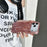 For iPhone 17 Pro Max Case Wrinkled Matte Electroplated TPU Phone Back Cover - Pink - 2