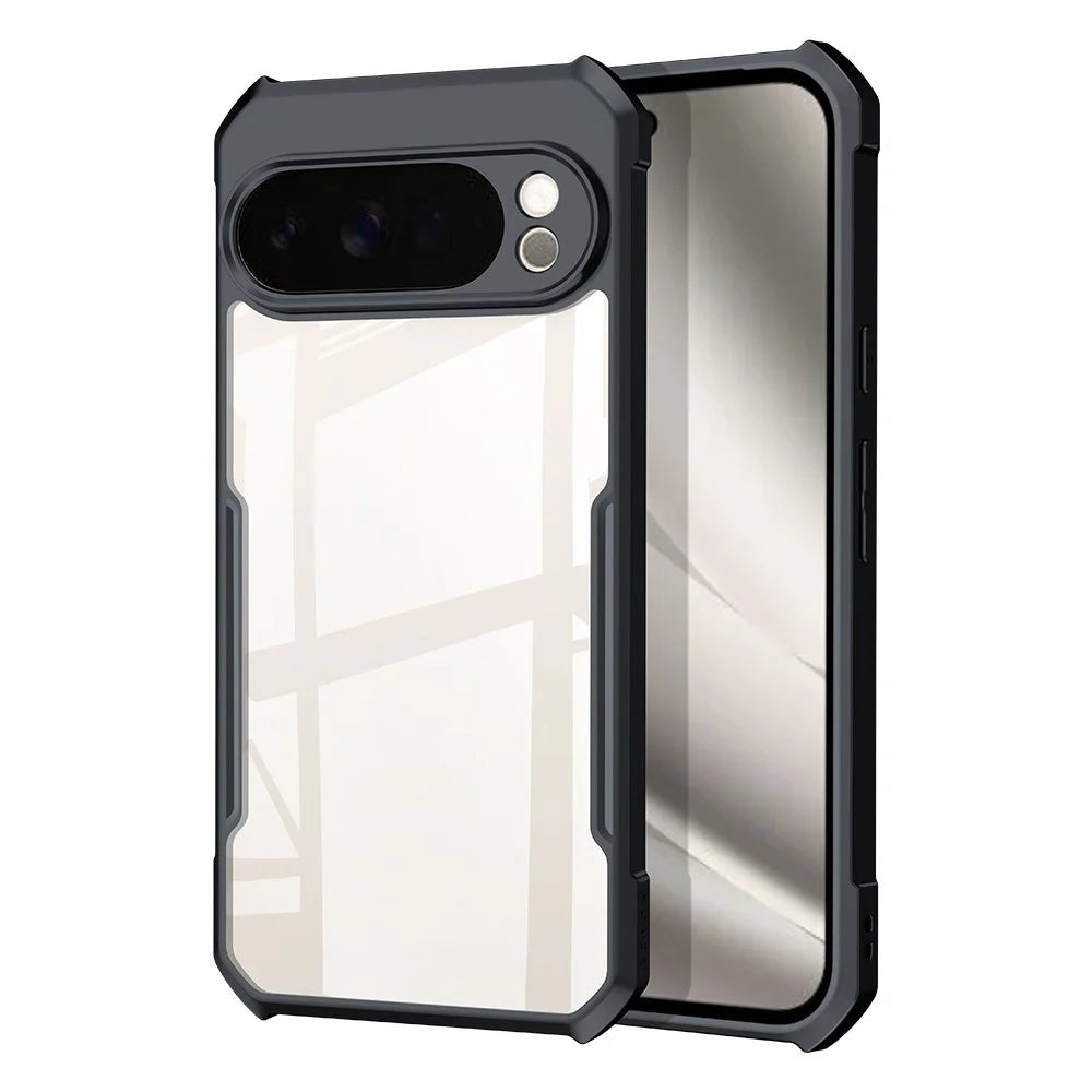 XUNDD For Google Pixel 10 Pro XL Case Dropproof TPU + Acrylic Clear Back Phone Cover - 1