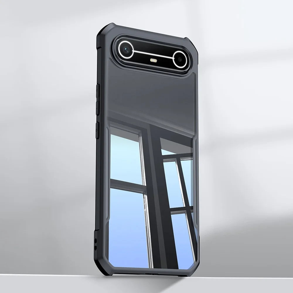 XUNDD For TECNO Spark Slim 4G Case Dropproof TPU + Acrylic Clear Back Phone Cover - 7