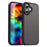 For iPhone 17 Case Skin Touch Matte Anti Drop TPU PC Phone Back Cover - Black - 1
