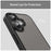 For iPhone 17 Case Skin Touch Matte Anti Drop TPU PC Phone Back Cover - Black - 6