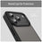 For iPhone 17 Pro Case Skin Touch Matte Anti Drop TPU PC Phone Back Cover - Black - 6