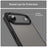 For iPhone Air Case Skin Touch Matte Anti Drop TPU PC Phone Back Cover - Black - 6