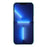 For iPhone 13 Pro Magnetic Case Denim Cloth Texture Leather + PC Shockproof Phone Cover - Baby Blue - 2