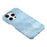 For iPhone 15 Pro Magnetic Case Denim Cloth Texture Leather + PC Shockproof Phone Cover - Baby Blue - 4