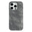 For iPhone 16 Pro Magnetic Case Denim Cloth Texture Leather + PC Shockproof Phone Cover - Dark Grey - 3