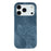 For iPhone 18 Pro Max / 17 Pro Max Magnetic Case Denim Cloth Texture Leather + PC Shockproof Phone Cover - Dark Blue - 3