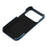 For iPhone 18 Pro Max / 17 Pro Max Magnetic Case Denim Cloth Texture Leather + PC Shockproof Phone Cover - Dark Blue - 6