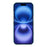 For iPhone 17 Magnetic Case Denim Cloth Texture Leather + PC Shockproof Phone Cover - Baby Blue - 2