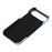 For iPhone Air Magnetic Case Denim Cloth Texture Leather + PC Shockproof Phone Cover - Grey Blue - 6