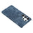 For Samsung Galaxy S25 Ultra Magnetic Case Denim Cloth Texture Leather + PC Shockproof Phone Cover - Dark Blue - 5