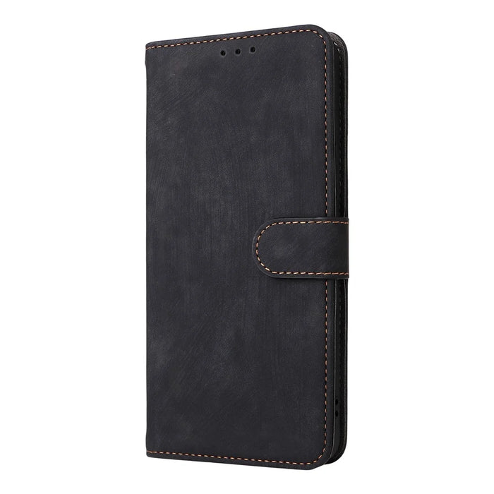 For vivo V60 Lite 4G  /  5G Case Wallet RFID Blocking PU Leather Phone Cover Stand with Strap - Black - 7