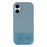 For iPhone 17 Case PU Leather + PC Splicing Anti-Slip Phone Cover - Baby Blue - 3