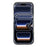 For iPhone 18 Pro / 17 Pro Case PU Leather + PC Splicing Anti-Slip Phone Cover - Grey - 2