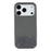 For iPhone 18 Pro / 17 Pro Case PU Leather + PC Splicing Anti-Slip Phone Cover - Grey - 3