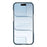 For iPhone Air Case PU Leather + PC Splicing Anti-Slip Phone Cover - Blue - 2