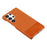 For Samsung Galaxy S25 Ultra Case PU Leather + PC Splicing Anti-Slip Phone Cover - Brown - 4