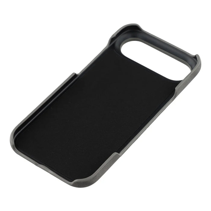 For iPhone Air Case Skin-Touch Leather + PC Phone Cover with Card Slot - Grey - 6
