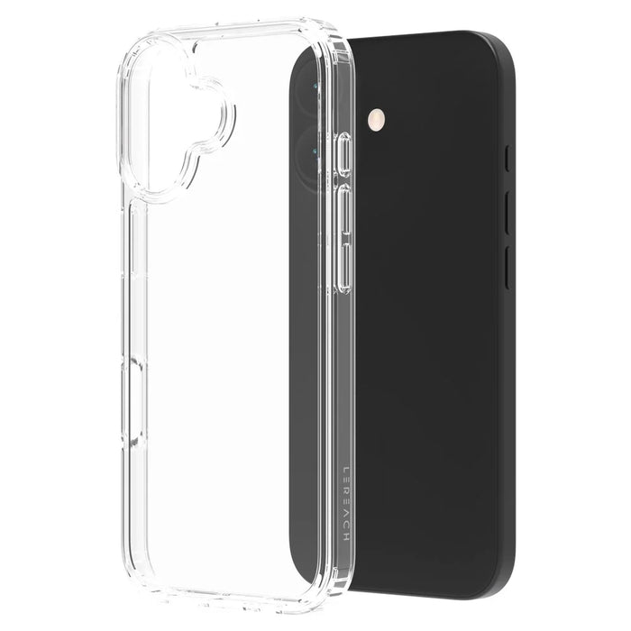 LEREACH TOC Series for iPhone 17 Case TPU + Acrylic Phone Cover - Transparent - 2