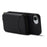 LC.IMEEKE L6 For iPhone 17e / 16e Magnetic Case Detachable Zipper Wallet Leather Coated PC + TPU Phone Cover - Black - 3