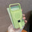 For iPhone 17 Pro Max Case Compatible with MagSafe Candy Color PC Phone Back Cover with Ring Strap - Blue - 2