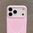 For iPhone 17 Pro Max Case Compatible with MagSafe Candy Color PC Phone Back Cover with Ring Strap - Blue - 5
