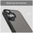 For iPhone 16 Case Skin Touch Matte Anti Drop TPU PC Phone Back Cover - Black - 7