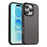 For iPhone 16 Pro Case Skin Touch Matte Anti Drop TPU PC Phone Back Cover - Black - 1