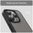 For iPhone 16 Pro Case Skin Touch Matte Anti Drop TPU PC Phone Back Cover - Black - 7