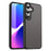 For Samsung Galaxy S25+  /  S24+ Case Skin Touch Matte Anti Drop TPU PC Phone Back Cover - Black - 1