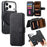 CASENEO MW-03 For iPhone 18 Pro Max / 17 Pro Max Case with Detachable Wallet Leather + TPU Phone Cover - Black - 1