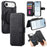 CASENEO MW-03 For iPhone Air Case with Detachable Wallet Leather + TPU Phone Cover - Black - 1