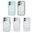 For iPhone 16 Case Compatible with MagSafe PC + TPU Clear Phone Cover with Tempered Glass Screen Protector - Pink - 7
