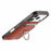 For iPhone 17 Pro Max Case Cloth Texture Leather + PC + TPU Phone Cover with Detachable Magnetic Ring Kickstand Card Holder - Brown - 4