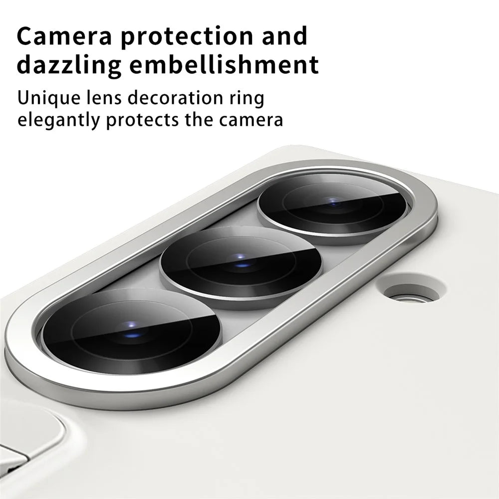 For Samsung Galaxy Z Fold7 5G Case Kickstand Wristband PC Phone Cover with Card Holder - White - 3