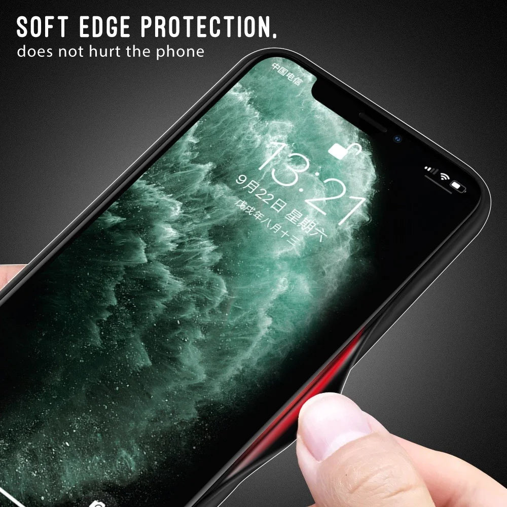 For Samsung Galaxy S23 Phone Case Carbon Fiber Texture Slim Case Tempered Glass+TPU Anti-Drop Phone Cover - Black - 5