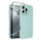 For iPhone 16 Pro Max Magnetic Case PC + TPU Phone Cover with Tempered Glass Screen Film - Blue - 1