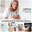 For iPhone 16 Pro Max Magnetic Case PC + TPU Phone Cover with Tempered Glass Screen Film - Blue - 2