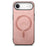 For iPhone Air Leather Back Case Compatible with MagSafe Skin-touch Phone Cover - Pink - 2