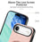 For iPhone Air Leather Back Case Compatible with MagSafe Skin-touch Phone Cover - Pink - 3