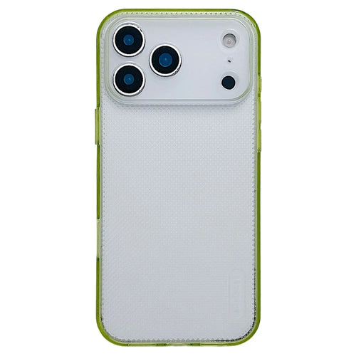 For iPhone 18 Pro Max / 17 Pro Max Case 3 in 1 Clear Shockproof TPU PC Phone Back Cover - Green - 1