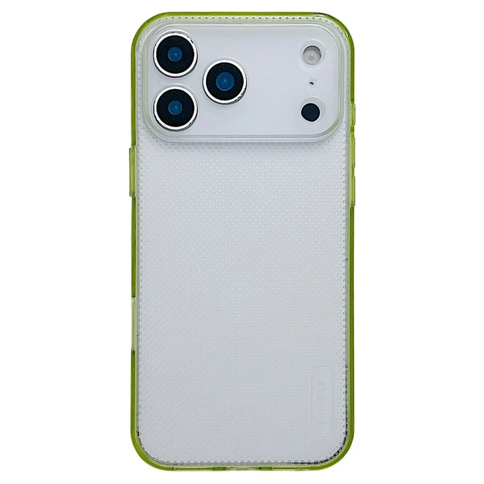For iPhone 18 Pro Max / 17 Pro Max Case 3 in 1 Clear Shockproof TPU PC Phone Back Cover - Green - 1