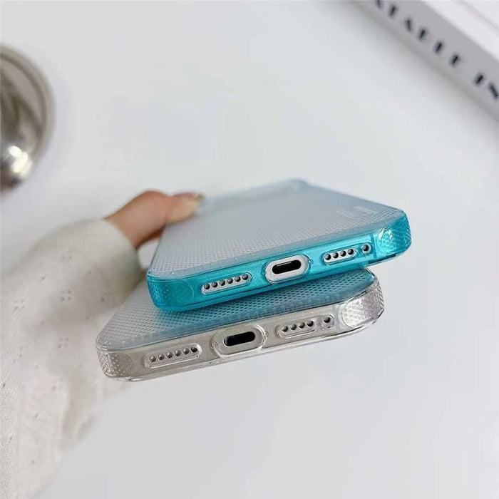 For iPhone 18 Pro Max / 17 Pro Max Case 3 in 1 Clear Shockproof TPU PC Phone Back Cover - Green - 7