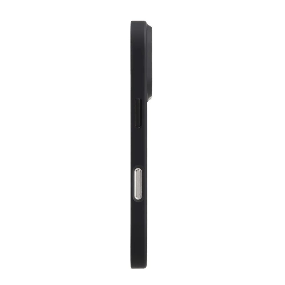 MELKCO For iPhone 17 Pro Max Case Compatible with MagSafe Ultra Thin Genuine Cow Leather + PC Phone Cover - Black - 4