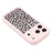 For iPhone 17 Pro Max Case Leopard Print TPU Shockproof Phone Cover - Pink - 4