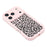 For iPhone 17 Pro Max Case Leopard Print TPU Shockproof Phone Cover - Pink - 5